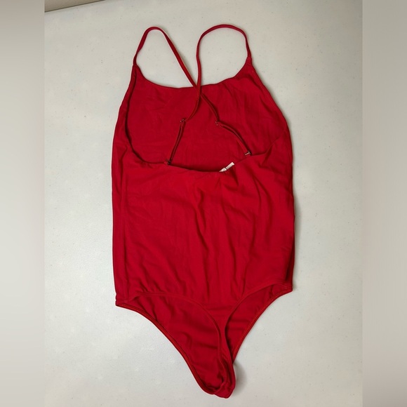 Aritzia Red Bodysuit - Picture 3 of 3